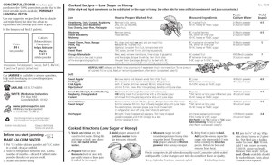 Black and white directions. Compact typography.